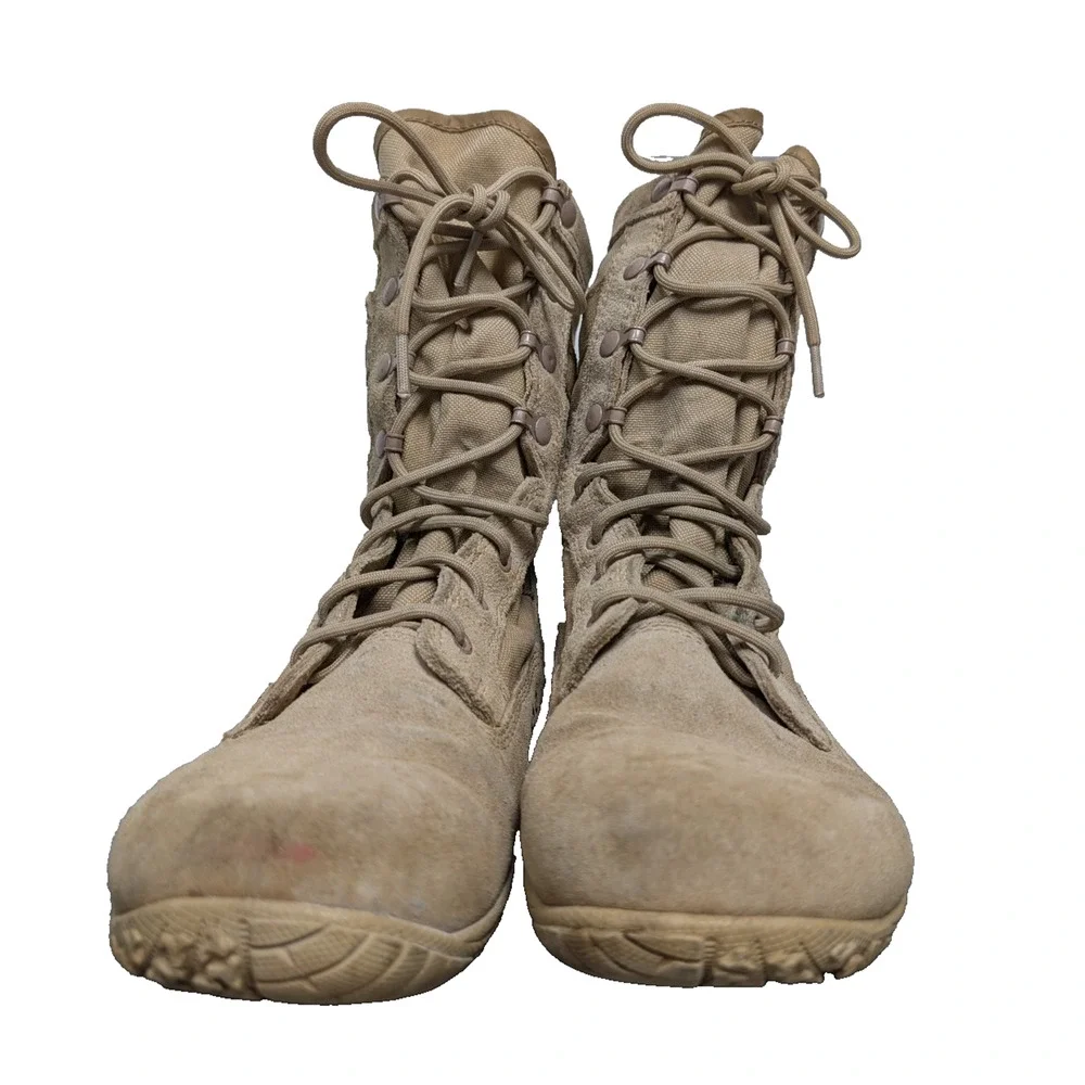 Belleville Tactical Research MINI-MiL TR105 Combat Boots Mens 9.5 Coyote Brown